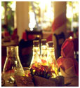 Herbal decoctions ready for drinking